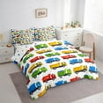 thumbnail image 3 of Castle Fairy Garbage Truck 7-Piece Queen Bedding Set for Child, 3 of 8