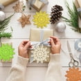 thumbnail image 2 of Wooden Christmas Snowflake Ornaments to Paint Christmas Winter Decoration Cutouts Unfinished 24PCS 3.5 inches, DIY Blank Unfinished Christmas Tree Ornament for Home Snowflakes Crafts Hanging, 2 of 8