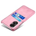 thumbnail image 2 of Hard PC Phone Case For Oppo A78 4G PU Leather Coated Cell Phone Back Cover with Dual Card Slots, 2 of 4