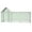 1x1+2m, variant on Coowa 10 x 3 FT Metal Chicken Coop Run Backyard Hen House Poultry Habitat Cage with Cover