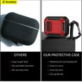 thumbnail image 4 of Case for Airpods Pro 2nd Generation Case 2022 Airpod pro 2 case Secure Lock Clip Shockproof Protective Cover for AirPods Pro 2 Camouflage gray For AirPods Pro 2nd, 4 of 6