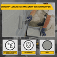 thumbnail image 3 of UGL - Drylok - Gray -Basement & Masonry Waterproofer - for Stopping Water Leaks & Dampness - Interior - Exterior Latex Base - Sandy Texture, Tintable 1 Gallon, 3 of 6
