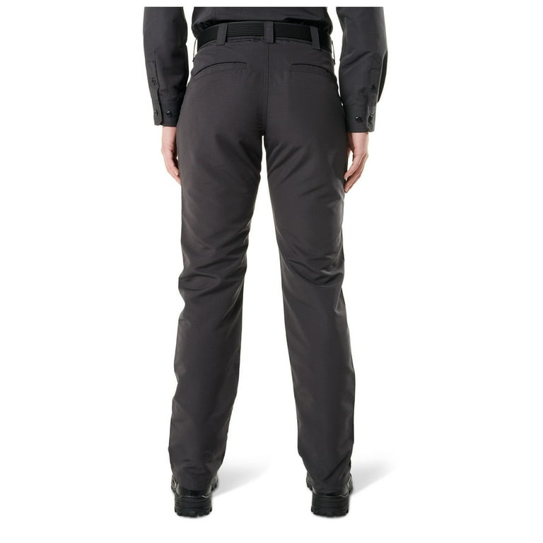 5.11 Women s Fast Tac Urban Pants Water Resistant 4 Way Stretch Charcoal 6 Long 64420 Walmart