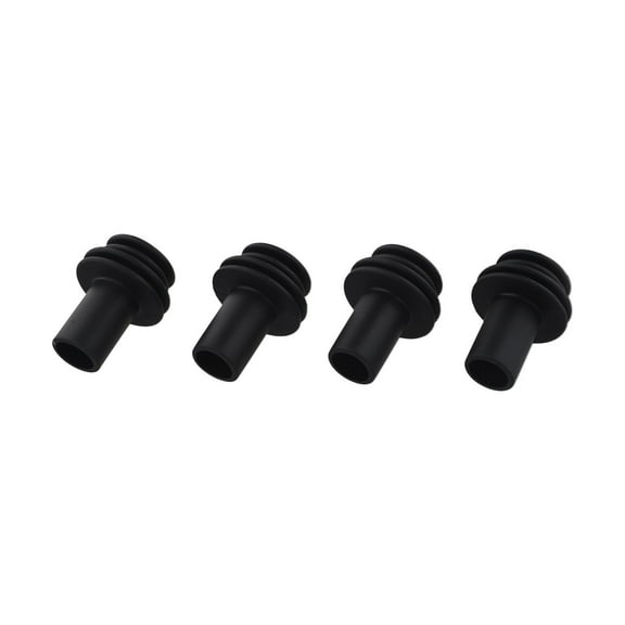 RV Gutter Spout Extensions Set of 4,Durable Rubber Downspout Diverters for Water Drainage Protection