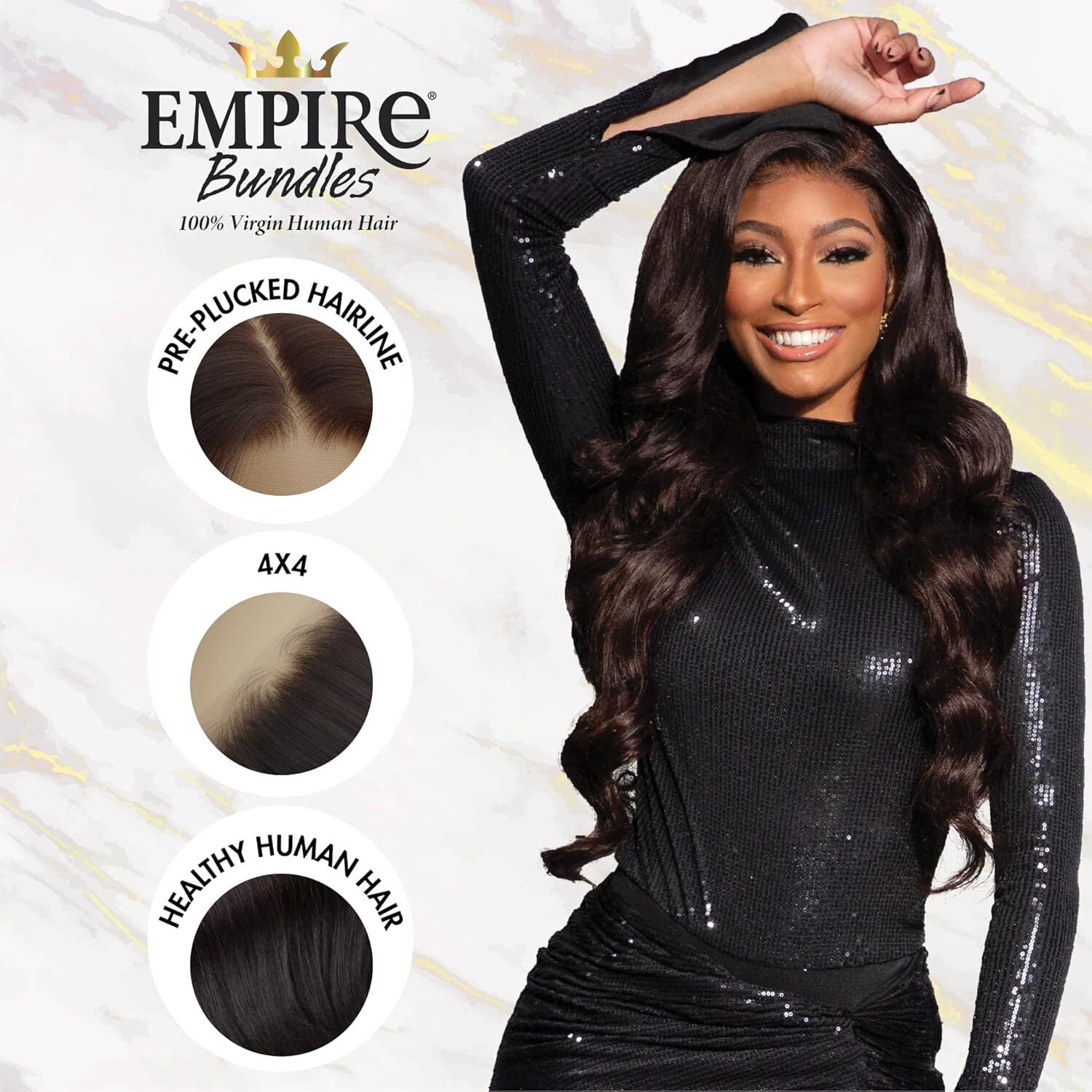 Sensationnel Empire Bundles 4x4 Multi-Pack Solution - BODY WAVE