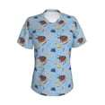 thumbnail image 4 of Wukai Sea Turtle Classic V-Neck T-Shirt for Women: Comfortable, Stylish, and Versatile Wardrobe Essential-3X-Large, 4 of 7