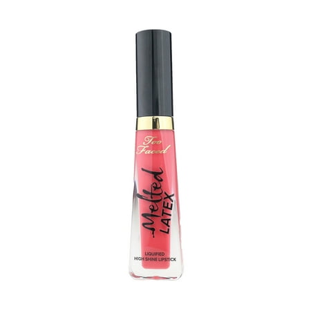 Too Faced Melted Latex Liquified High Shine Lip Gloss 'Rated R' 7ml New In