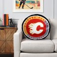 thumbnail image 2 of NHL Calgary Flames Game Day Round Cushion, 20", 2 of 4