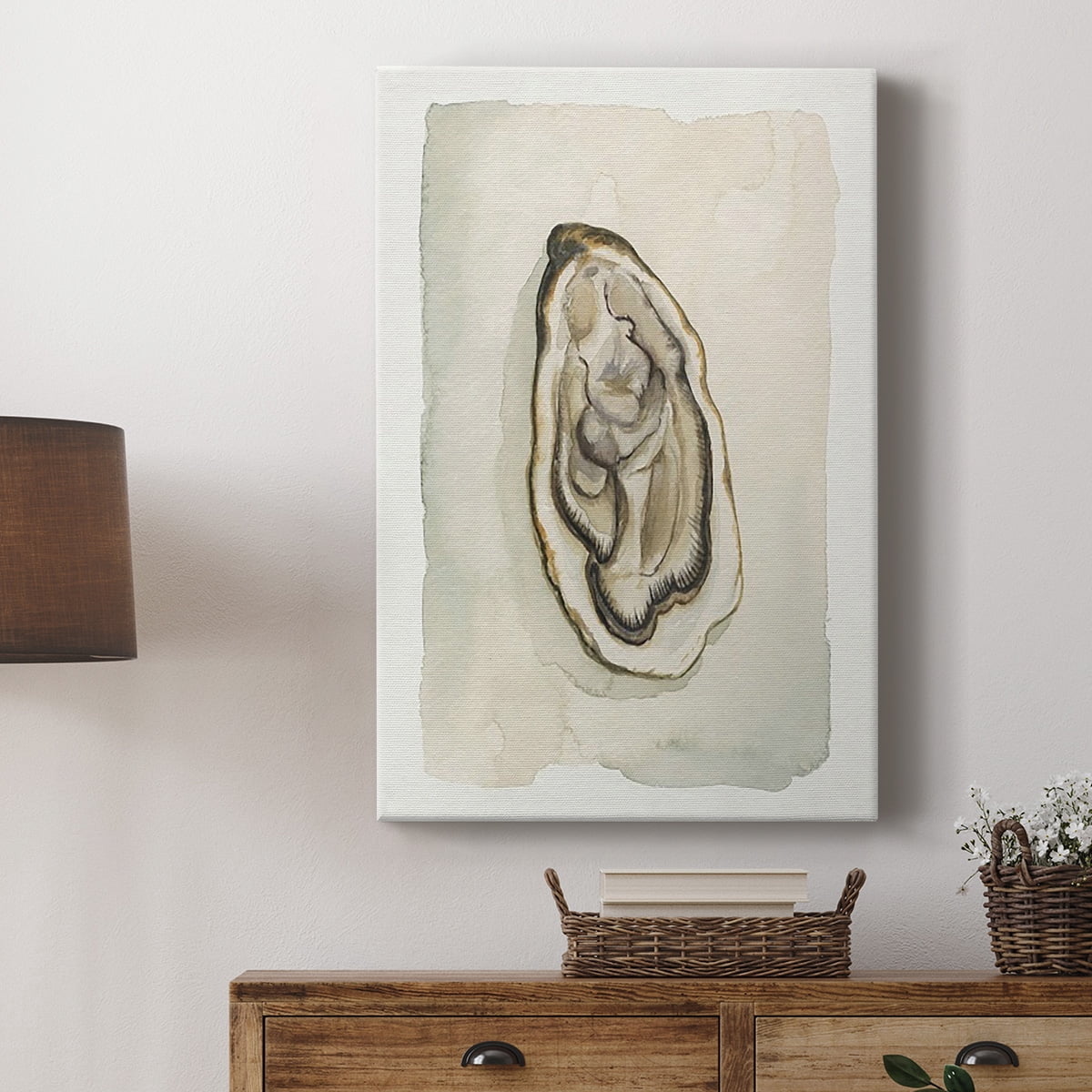 Soft Half Shell II Premium Gallery Wrapped Canvas - Ready to Hang