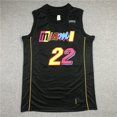 thumbnail image 1 of Heat Embroidered Basketball Jersey Vest 3#Wade 22#Butler 13# 14# Copy Player Name Jersey, 1 of 2