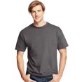 thumbnail image 1 of Hanes Mens ComfortSoft 4-Pack Crewneck T-Shirts, M, Smoke Grey, 1 of 5