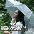 thumbnail image 3 of OUNONA 20Pcs Black Metal Umbrella Tail Beads Compatible with Various Umbrella Types Repair Kits, 3 of 8