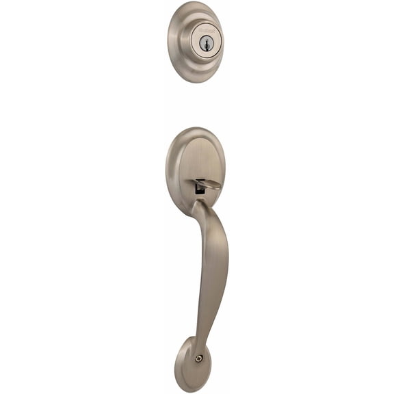Kwikset 687DALIP-15 Dakota Handleset in Satin Nickel