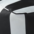 thumbnail image 3 of Better Homes & Gardens Dream Bean 20" x 20" Black and White Striped Square Patio Bean Bag Ottoman, 3 of 9