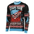 thumbnail image 2 of Men's Christmas Jumpers Cody Rhodes Claim Your Kingdom Ugly Holiday Sweater Long Sleeve Streetwear, 2 of 4