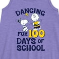 thumbnail image 2 of Peanuts - Dancing For 100 Days Of School - Toddler & Youth Girls A-line Dress, 2 of 5