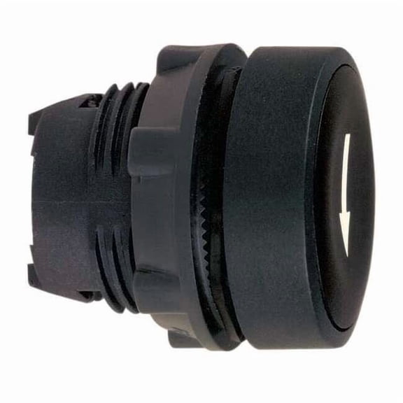 Schneider Electric Flush Push Button,Green,Non-Illum,22mm ZB5AA335