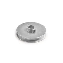Terre Products, Heavy Duty 4" V-Groove Drive Pulley, Precision 3/4" Bore, Robust Z3A Zinc Alloy Die Cast Pulley