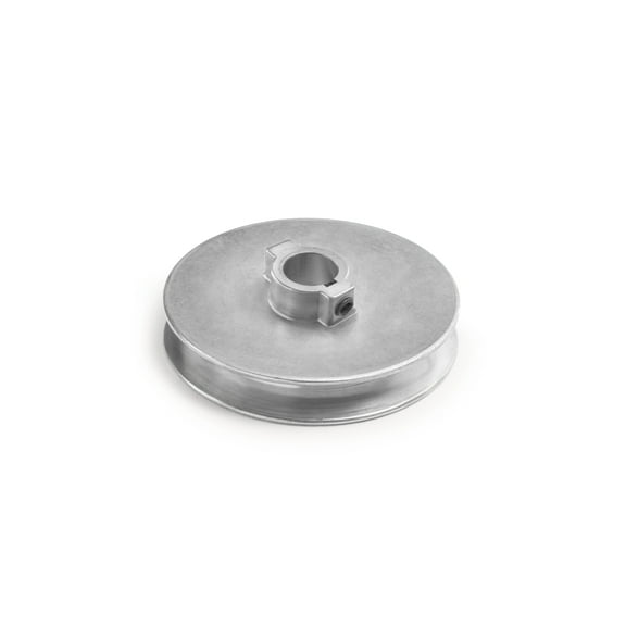Terre Products, Heavy Duty 4" V-Groove Drive Pulley, Precision 3/4" Bore, Robust Z3A Zinc Alloy Die Cast Pulley