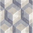 thumbnail image 3 of Brewster Home Fashions Rustic 33' x 20.5'' Geometric Wallpaper, 3 of 5