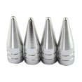 thumbnail image 2 of De Aluminio forma forma forma Neumática De Camión Coche De De Válvula De Vástago De Casquillos De 4 Pedazos Plata DYNWAVEMX Tapón del vástago de la válvula de aire del neumático Spike, 2 of 8