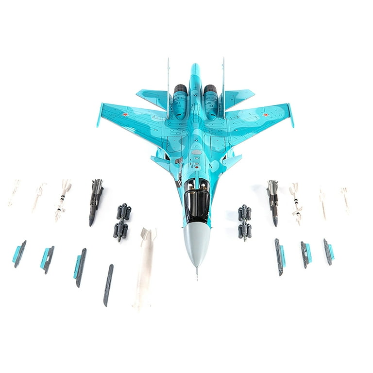 ①タミヤ Sukhoi SU-34 1/72 プラモデル　3個 タミヤ 1/72 ウォーバードコレクション スホーイ Su-34 | タミヤ