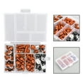 thumbnail image 3 of 158PCS Motorcycle Sportbike Windscreen Fairing Bolt Kit Fastener Clip Screw Orange, 3 of 10