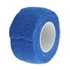 2.5cm First Aid Finger -Adhesive Gauze Tape Blue