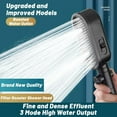 thumbnail image 5 of High Pressure Handheld Shower Head for Enhanced Bathroom Experience with Powerful Spray, 5 of 9