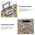thumbnail image 5 of Balery Luggage Cover colorful Skull sunflower Print Suitcase Covers for Luggage Elastic Washable Suitcase Protector Fits 18-32 Inch Luggage-Medium, 5 of 9