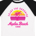 thumbnail image 4 of Inktastic Summer Enjoy the Sunshine Naples Beach Florida in Pink Boys or Girls Toddler T-Shirt, 4 of 5