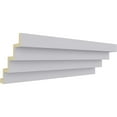 thumbnail image 4 of 7 5/8"H x 8 1/8"P x 11"F x 94 1/2"L, Eris Step Crown Moulding, 4 of 14