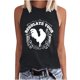 thumbnail image 1 of Camiseta Sin Mangas Para Mujer, Camiseta Informal Sin Mangas Estampada Con Cuello Redondo Para Mujer Odeerbi ODB151963, 1 of 9