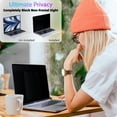 thumbnail image 2 of ouhos Magnetic Privacy Screen for Macbook Air 13.6/13 Inch (2022-2026, M2, M3, M4, M5), Removable Matte Anti Glare Blue Light Protector Private Security Filter for 13.6" Mac Laptop Computer, 2 of 7