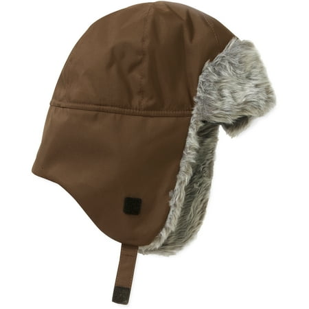Cold Front Men's Trapper Hat with Faux Fur
