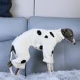 thumbnail image 6 of HQREA Winter Dog Coats Fashion Thick Warm Fluffy Fleece Onesie Outfit for Italian Greyhound, 6 of 6