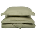 thumbnail image 1 of Superior Light Weight and Super Soft Brushed Microfiber, Wrinkle Resistant Duvet Cover with 3-Line Embroidered Pillow Shams, 1 of 4