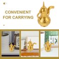 thumbnail image 3 of ELAYARD Unique Golden Invisible Gourd Floating Fountain for Tabletop Garden and Outdoor Home Decor, 3 of 7
