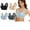 Dark Gray, variant on DuoJiaJ 4 PCS Bras for Women Seamless Oversized Everyday Bra Comfort Wireless Padded Soft Support Bra Beige