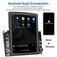 thumbnail image 4 of 4GB+64GB Android 15 Car Stereo Fit For Toyota Tundra 2000-2006​ - 9.7" Touch Screen GPS Nav Head Unit, with Wireless CarPlay & Android Auto, WiFi Bluetooth RDS DSP, Steering Wheel Control, 4 of 15