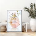 thumbnail image 2 of PixonSign Framed Wall Art Print Set Pink Paint Splatter Perfume Bottle Floral Fashion Mixed Media Modern Art Glam Closeup Fun Multicolor Ultra for Living Room, Bedroom, Office - 24"x36" White, 2 of 5