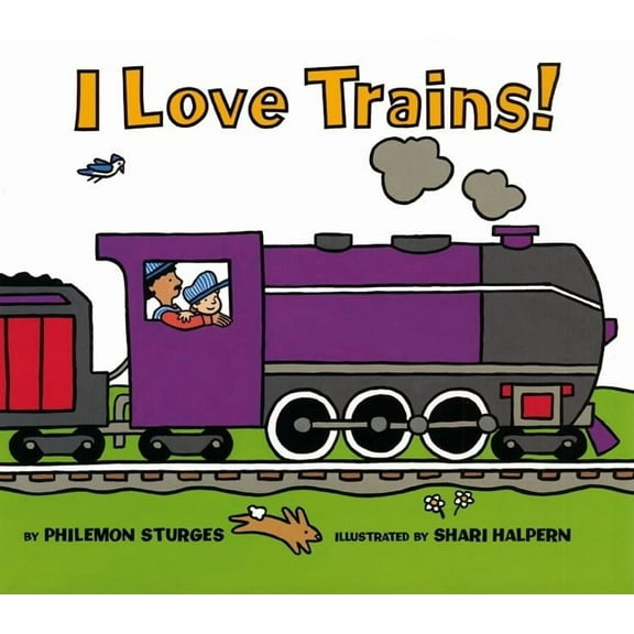 I Love Trains!, (Hardcover)