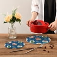 thumbnail image 7 of FREEAMG Gift Trivets for Hot Pots and Pans and Pot Holders 2PCS – Cotton Rope Round Mats, Hot Pads for Kitchens, Coasters, Placemats, 7 of 7