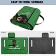 thumbnail image 6 of Xixirimido Quilted Golf Cart Seat Blanket Portable Golf Cart Seat Cover Towel for EZGO Yamaha Club Car & More 2-Seater Carts Foldable for Easy Carry, Dachshund Dog Golf Theme Green, 6 of 8