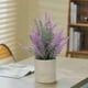thumbnail image 5 of Pequeña Planta de Lavanda Artificial En Maceta: Flores Artificiales para Decorar El Hogar, La Oficina, El Baño y La Sala de Estar., 5 of 6