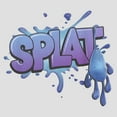 thumbnail image 2 of Women's Strange World Splat Logo Racerback Tank Top White Heather X Large, 2 of 4