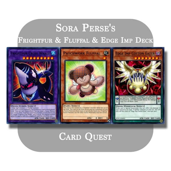 Yu-Gi-Oh! ARC-V - Sora Perse's Complete Frightfur &amp; Fluffal &amp; Edge Imp Fusion Deck