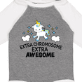 thumbnail image 4 of Inktastic Extra Chromosome Extra Awesome with Unicorn Boys or Girls Long Sleeve Baby Bodysuit, 4 of 5