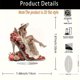 thumbnail image 3 of Adorno de zapato de tacón alto | Figura decorativa de estilo renacentista 2D | Elegante decoración de escritorio y oficina | Diseño duradero y ligero | Accesorio versátil para el hogar | 1 Pieza, 3 of 6