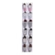 thumbnail image 1 of Bolsa para colgar en la puerta para guardar zapatos, 12 bolsillos de malla, estante para zapatos para colgar detrás de la puerta con 2 ganchos metálicos, 1 of 8